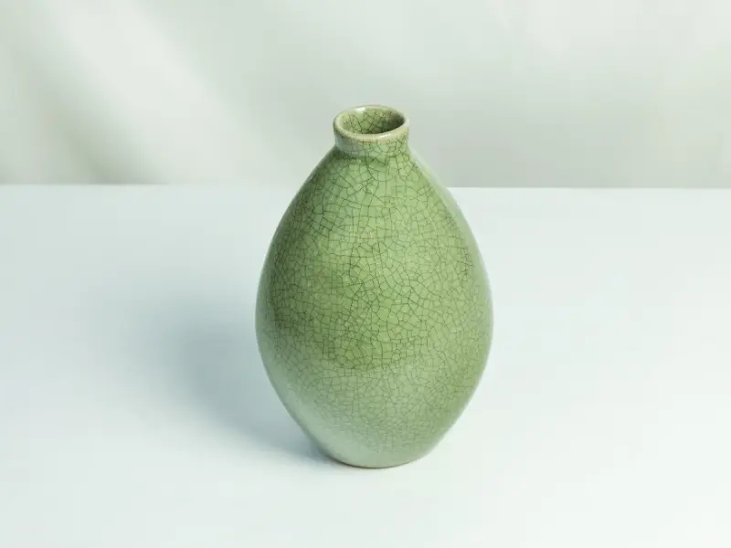 Poterie vernissée verte de dynastie inconnue